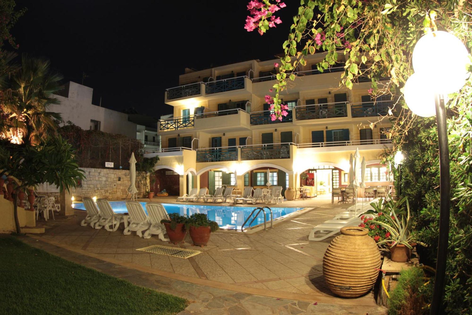 Petra Beach Hotel Limenas Chersonisou Exterior foto