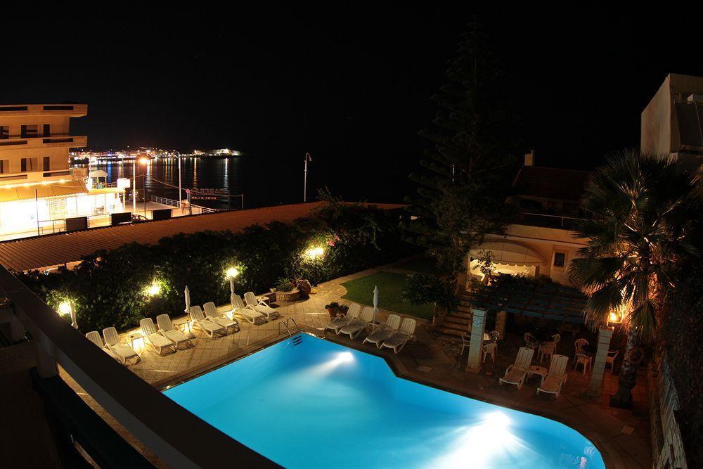 Petra Beach Hotel Limenas Chersonisou Exterior foto